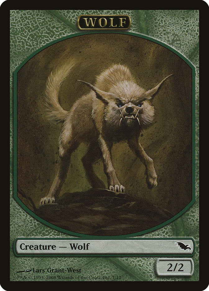 Wolf Token [Shadowmoor Tokens] | Red Riot Games CA