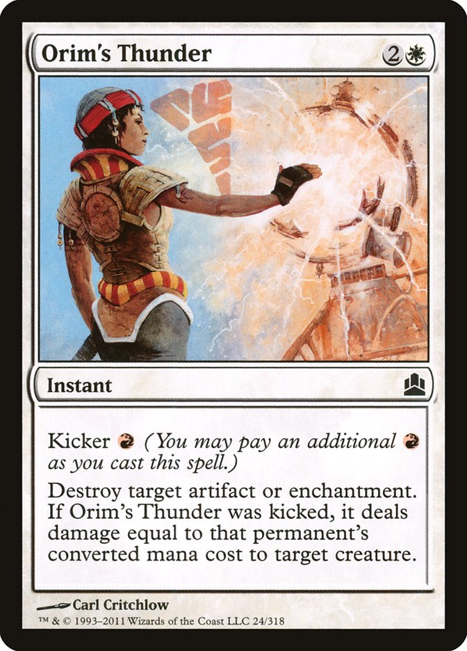 Orim's Thunder [Commander 2011] | Red Riot Games CA