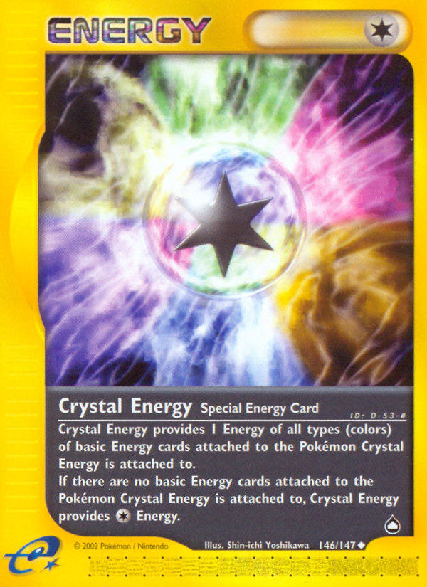 Crystal Energy (146/147) [Aquapolis] | Red Riot Games CA