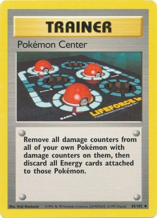 Pokemon Center (85/102) [Base Set Unlimited] | Red Riot Games CA