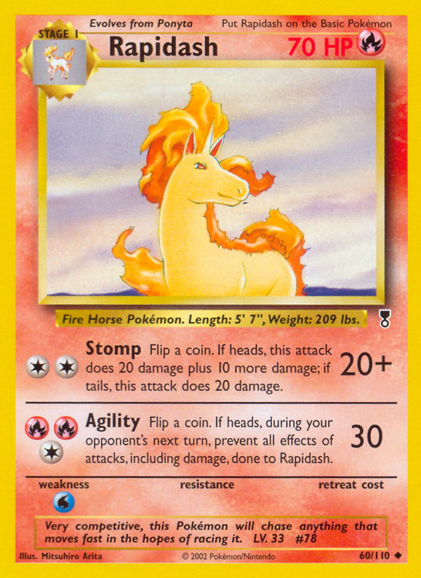 Rapidash (60/110) [Legendary Collection] | Red Riot Games CA