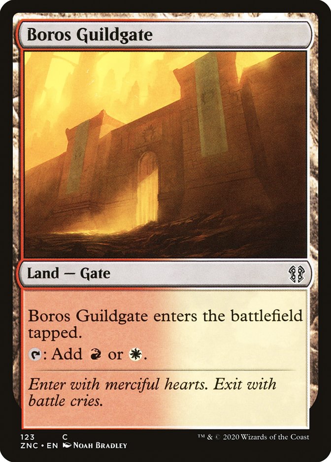 Boros Guildgate [Zendikar Rising Commander] | Red Riot Games CA