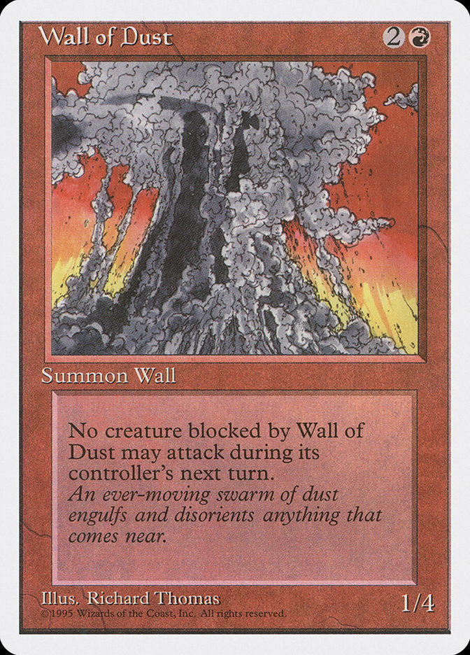 Wall of Dust [Fourth Edition] | Red Riot Games CA