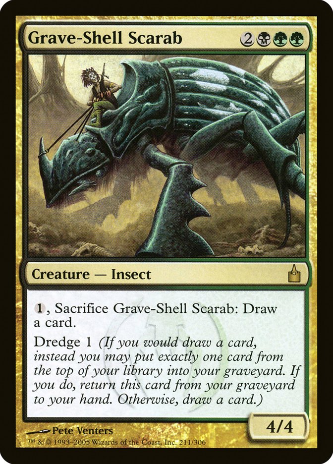 Grave-Shell Scarab [Ravnica: City of Guilds] | Red Riot Games CA