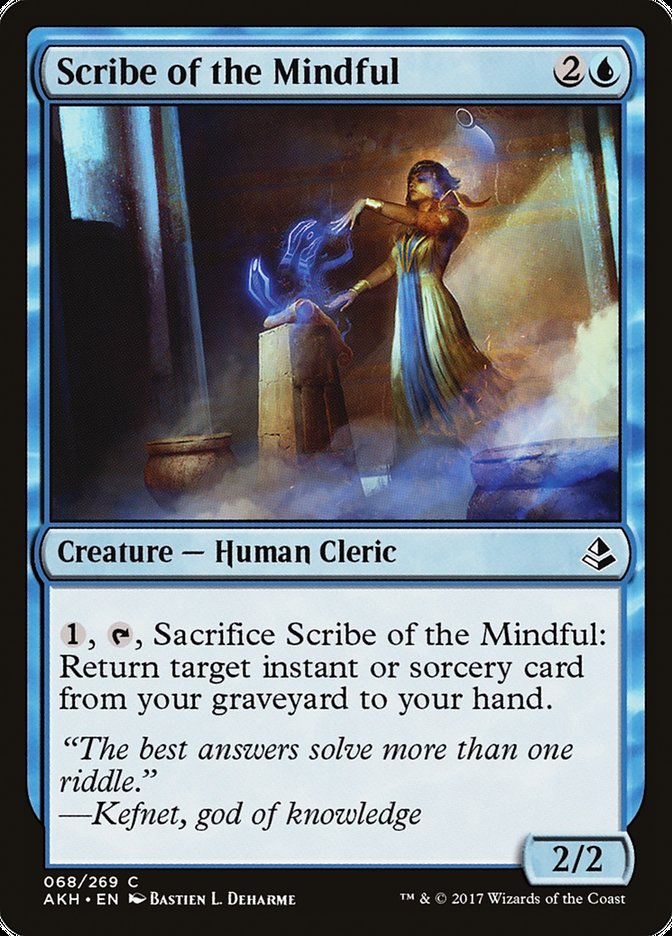 Scribe of the Mindful [Amonkhet] | Red Riot Games CA