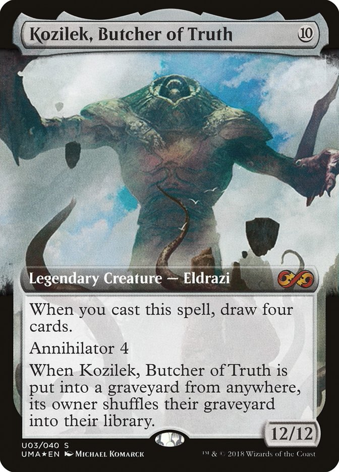 Kozilek, Butcher of Truth (Topper) [Ultimate Masters Box Topper] | Red Riot Games CA