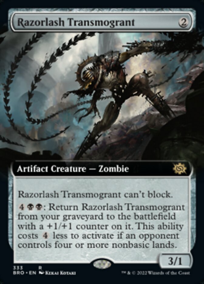 Razorlash Transmogrant (Extended Art) [The Brothers' War] | Red Riot Games CA