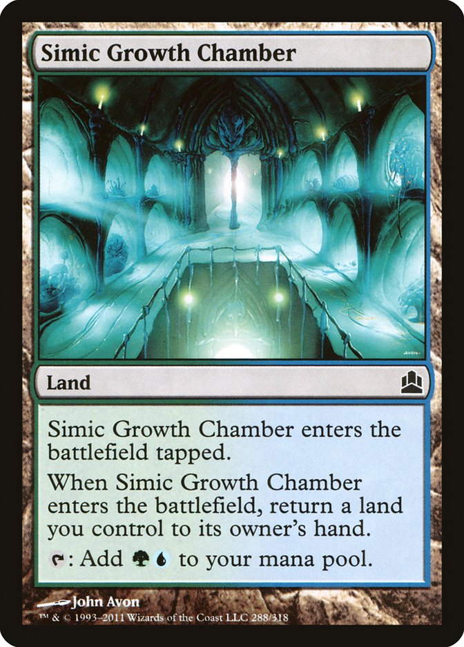 Simic Growth Chamber [Commander 2011] | Red Riot Games CA