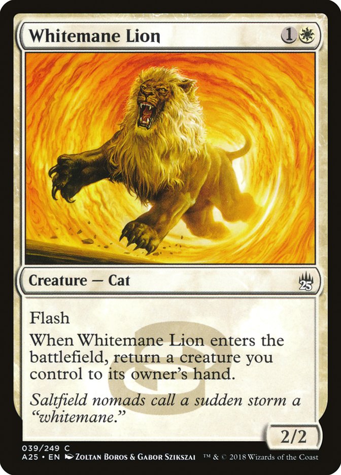 Whitemane Lion [Masters 25] | Red Riot Games CA