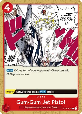 Gum-Gum Jet Pistol - Starter Deck 1: Straw Hat Crew (ST01-015)