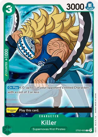 Killer - Starter Deck 2: Worst Generation (ST02-005)