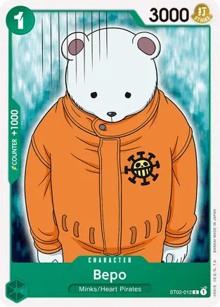 Bepo - Starter Deck 2: Worst Generation (ST02-012)