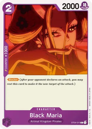 Black Maria - Starter Deck 4: Animal Kingdom Pirates (ST04-011)