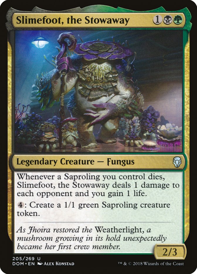 Slimefoot, the Stowaway [Dominaria] | Red Riot Games CA