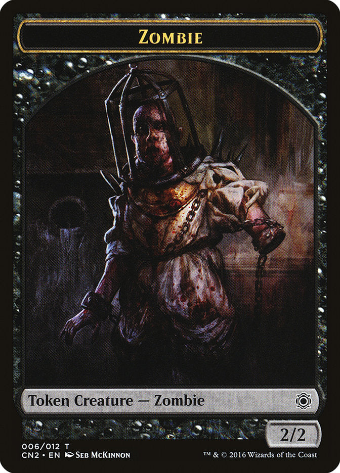 Zombie Token [Conspiracy: Take the Crown Tokens] | Red Riot Games CA