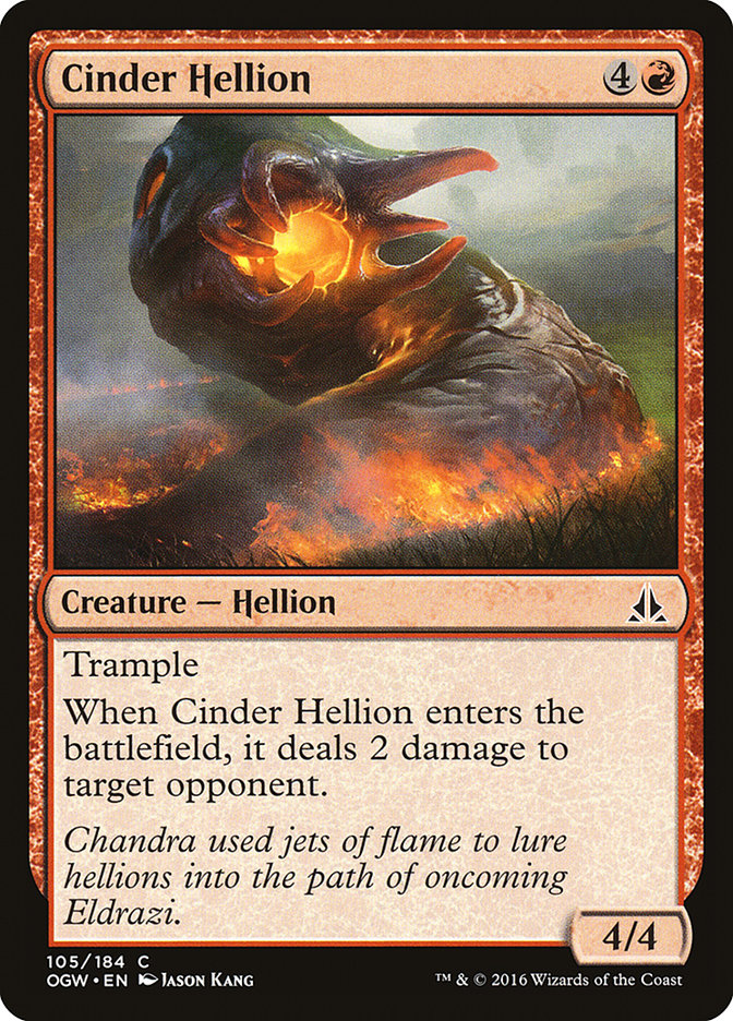 Cinder Hellion [Oath of the Gatewatch] | Red Riot Games CA