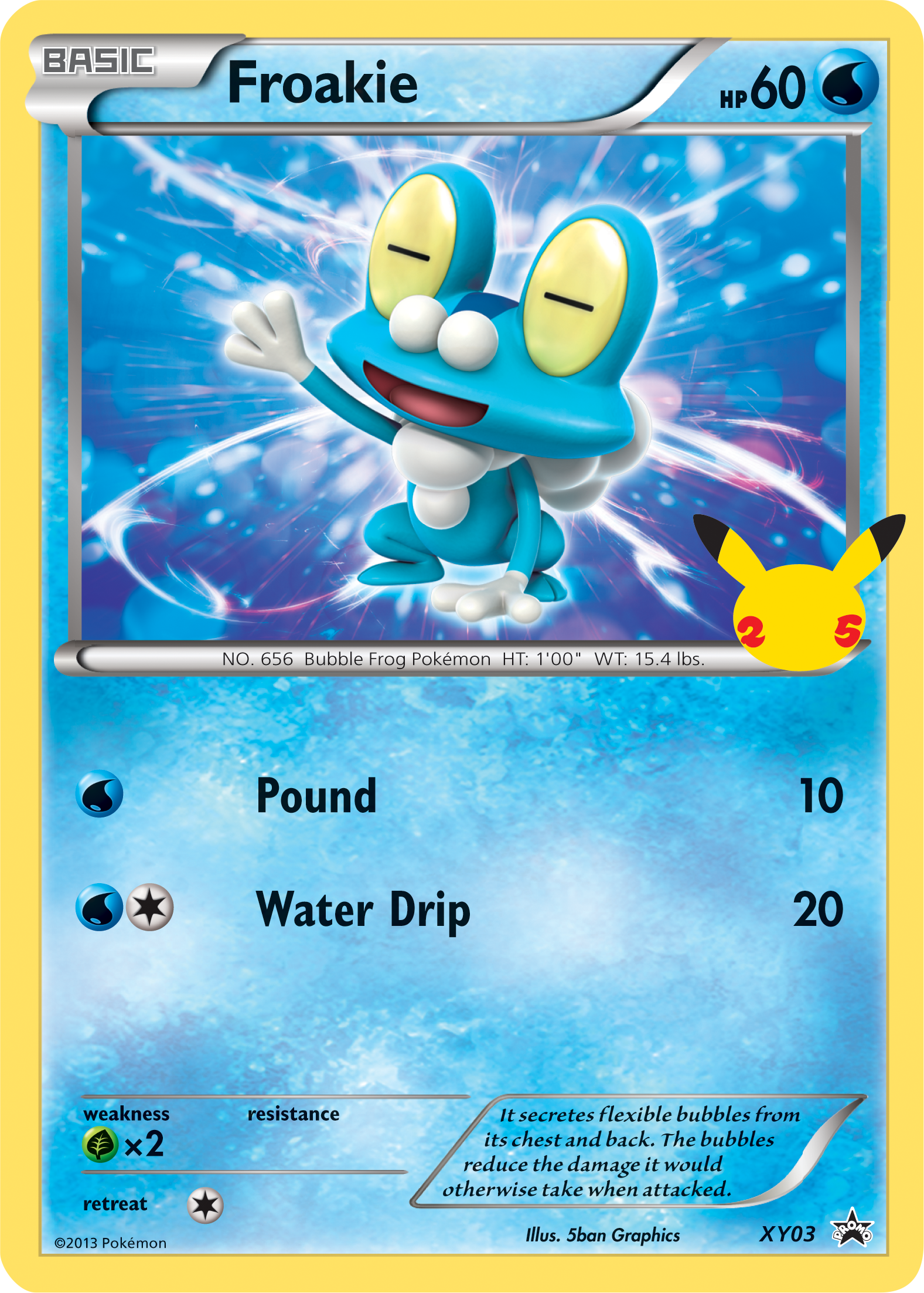 Froakie (XY03) [First Partner Pack] | Red Riot Games CA