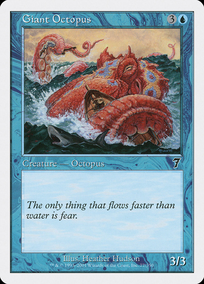 Giant Octopus [Seventh Edition] | Red Riot Games CA