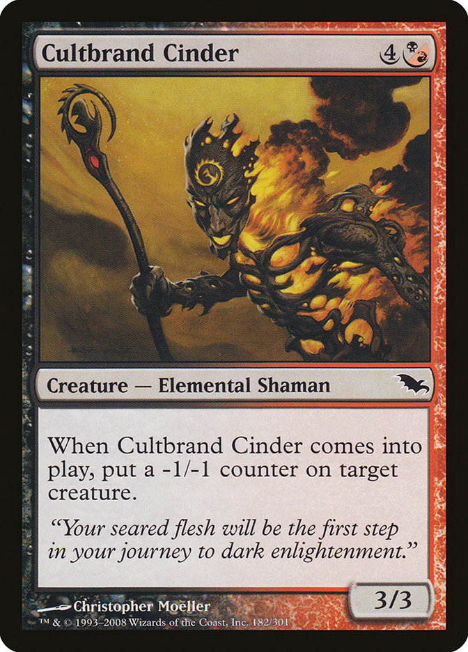 Cultbrand Cinder [Shadowmoor] | Red Riot Games CA