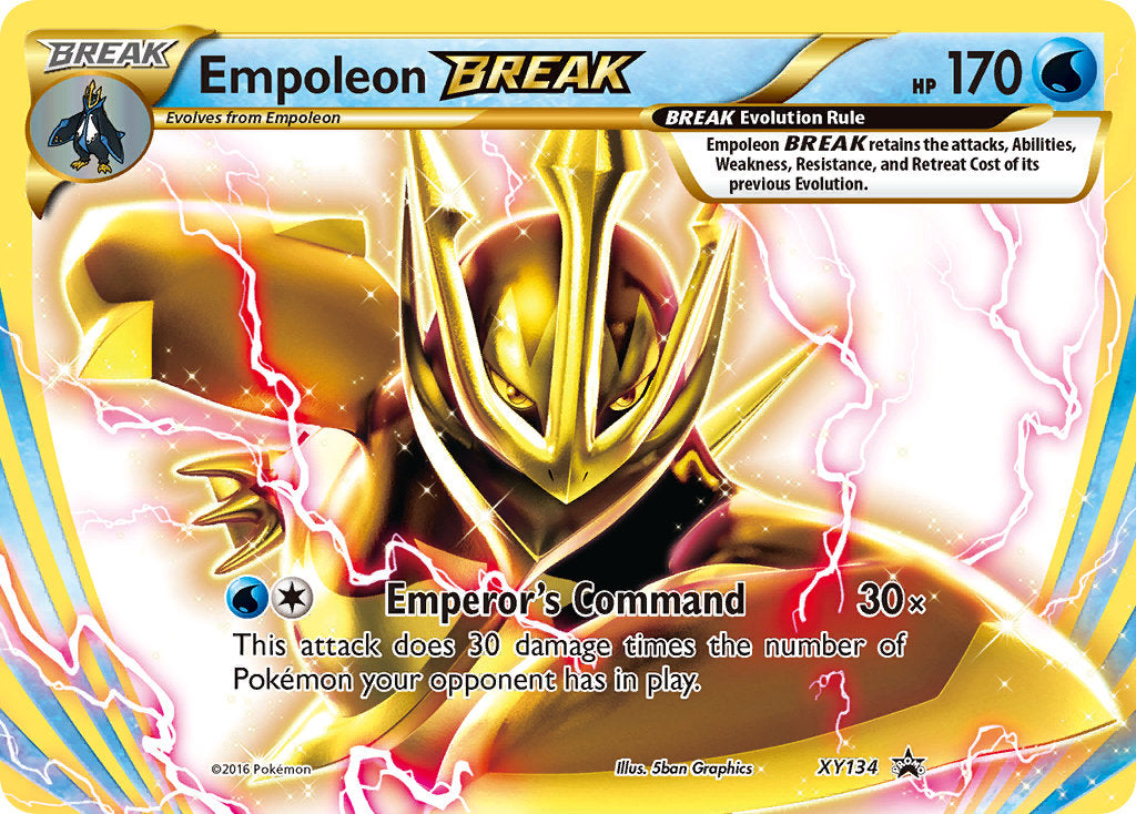 Empoleon BREAK (XY134) [XY: Black Star Promos] | Red Riot Games CA