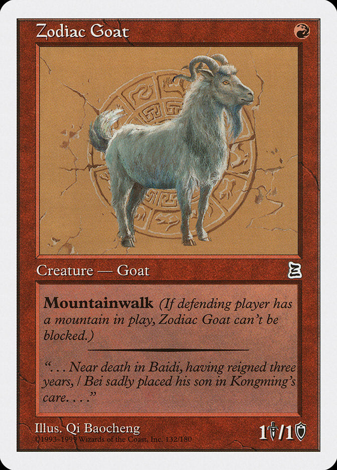 Zodiac Goat [Portal Three Kingdoms] | Red Riot Games CA