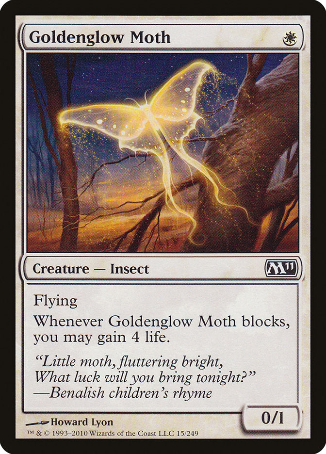 Goldenglow Moth [Magic 2011] | Red Riot Games CA