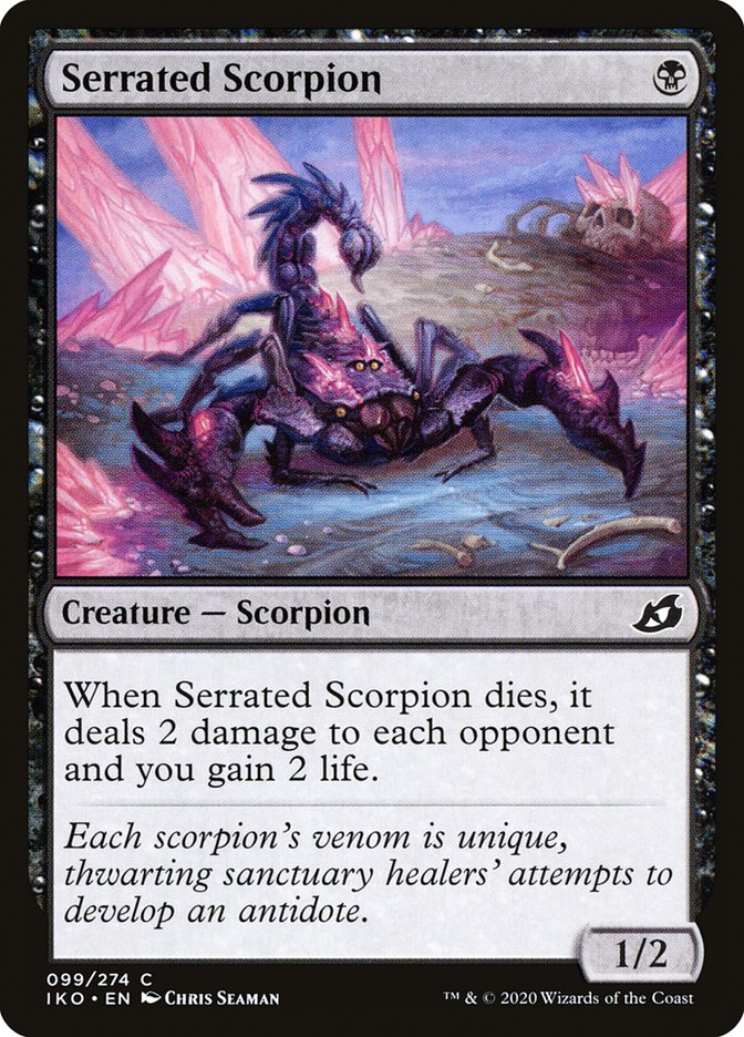 Serrated Scorpion [Ikoria: Lair of Behemoths] | Red Riot Games CA
