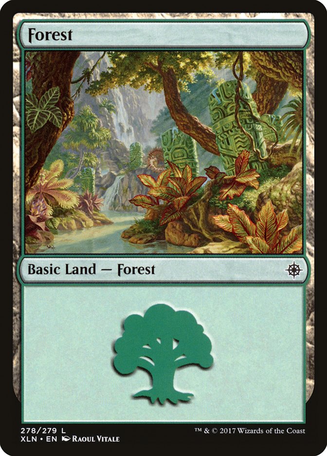 Forest (278) [Ixalan] | Red Riot Games CA