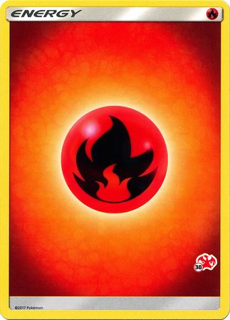 Fire Energy (Charizard Stamp #38) [Battle Academy 2020] | Red Riot Games CA