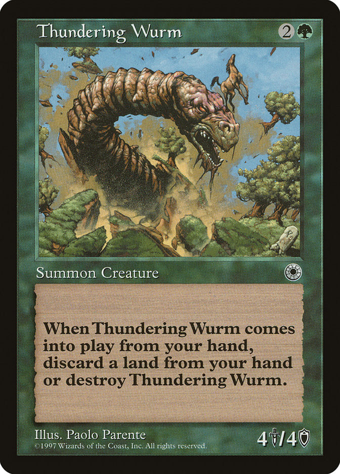 Thundering Wurm [Portal] | Red Riot Games CA