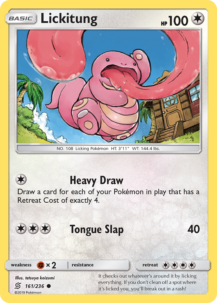 Lickitung (161/236) [Sun & Moon: Unified Minds] | Red Riot Games CA