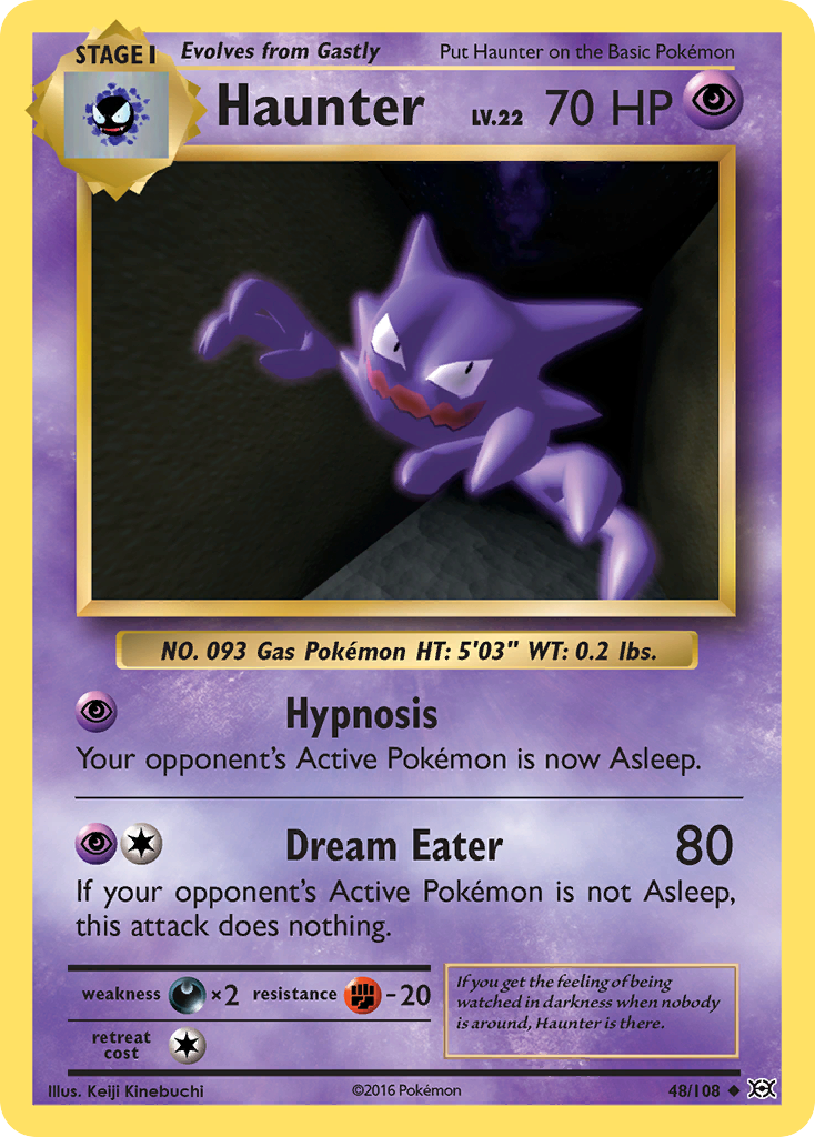 Haunter (48/108) [XY: Evolutions] | Red Riot Games CA