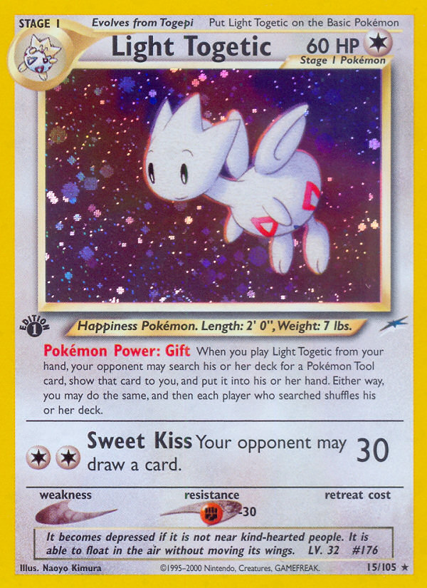 Light Togetic (15/105) [Neo Destiny 1st Edition] | Red Riot Games CA