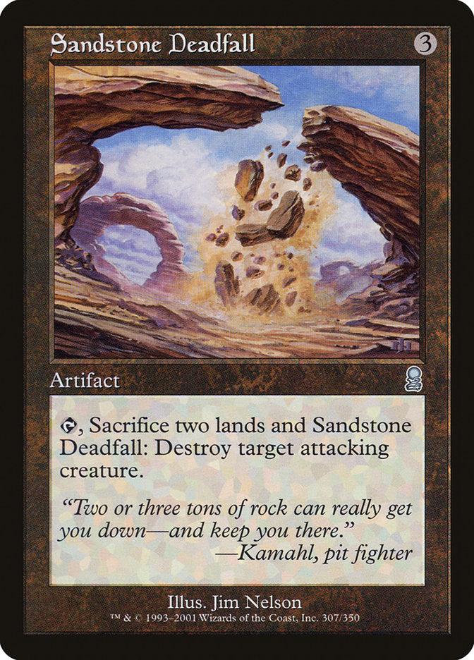 Sandstone Deadfall [Odyssey] | Red Riot Games CA
