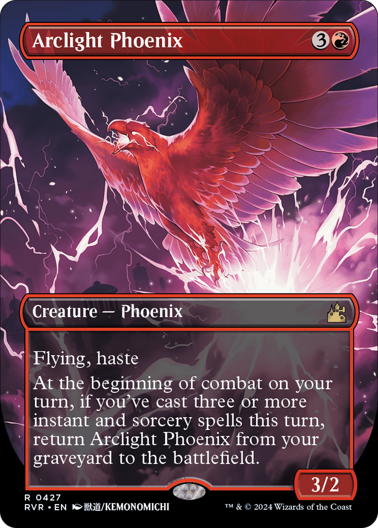 Arclight Phoenix (Anime Borderless) [Ravnica Remastered] | Red Riot Games CA