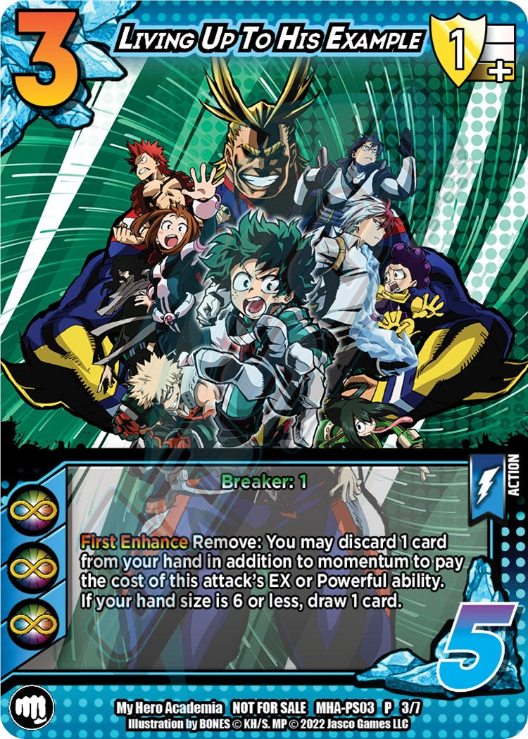 Living Up To his Example [Promo Cards]