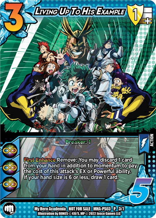 Living Up To his Example [Promo Cards]