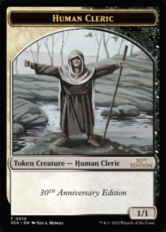 Human Cleric Token [30th Anniversary Tokens]