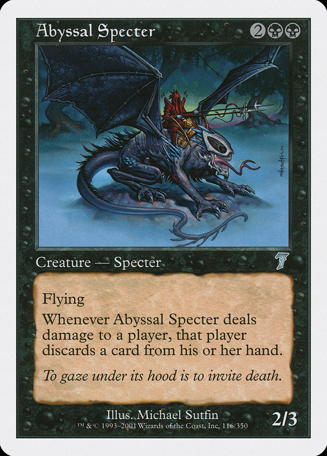 Abyssal Specter [Seventh Edition] | Red Riot Games CA