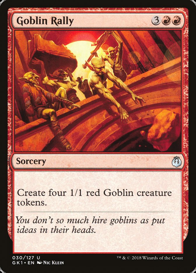 Goblin Rally [Guilds of Ravnica Guild Kit] | Red Riot Games CA