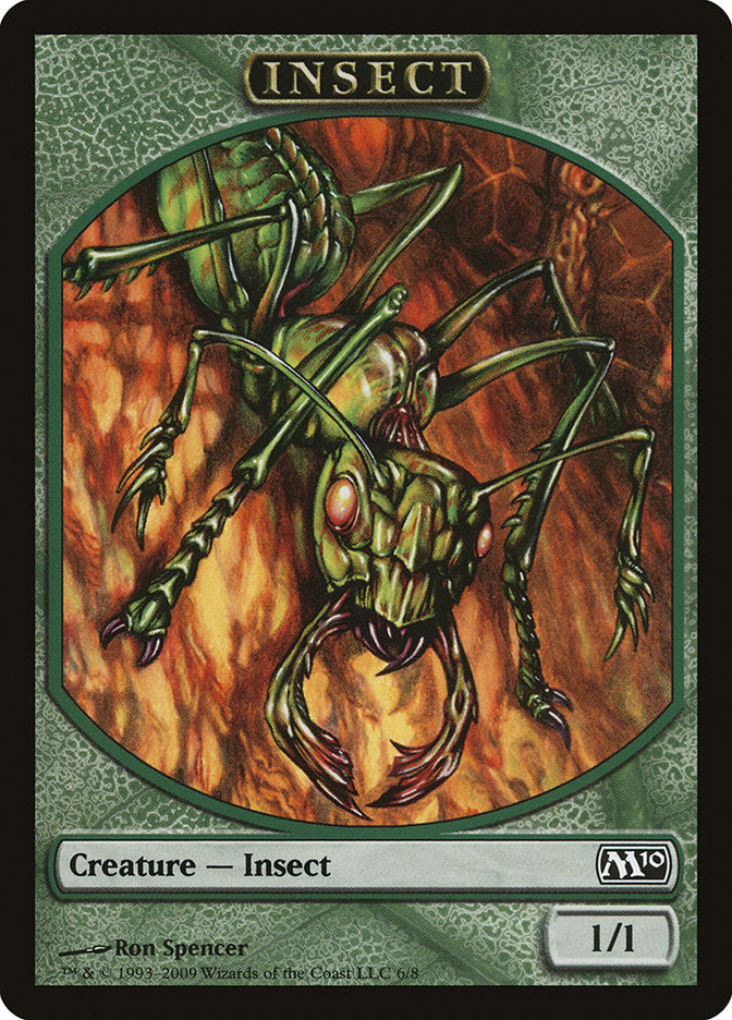Insect Token [Magic 2010 Tokens] | Red Riot Games CA