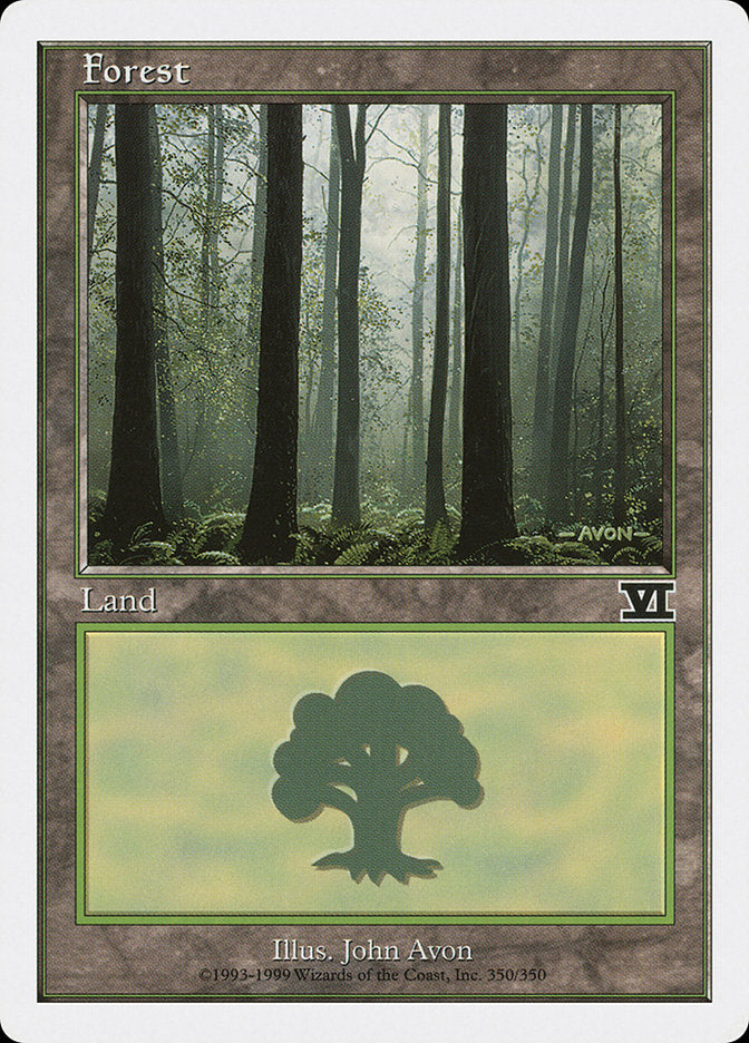 Forest (350) [Classic Sixth Edition] | Red Riot Games CA