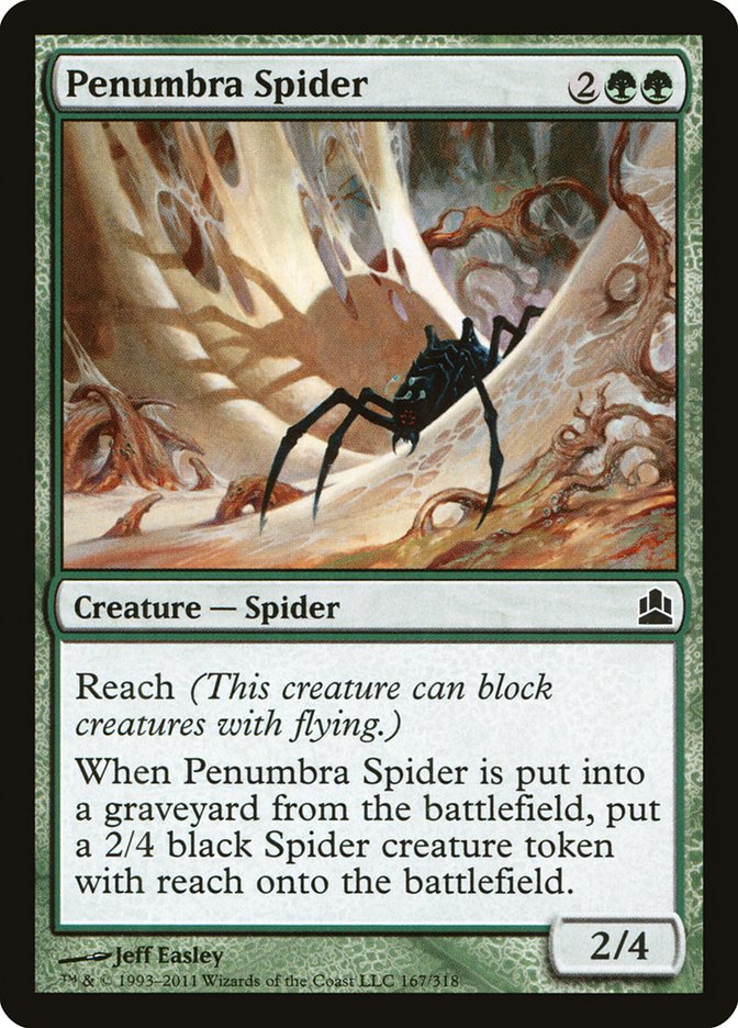 Penumbra Spider [Commander 2011] | Red Riot Games CA