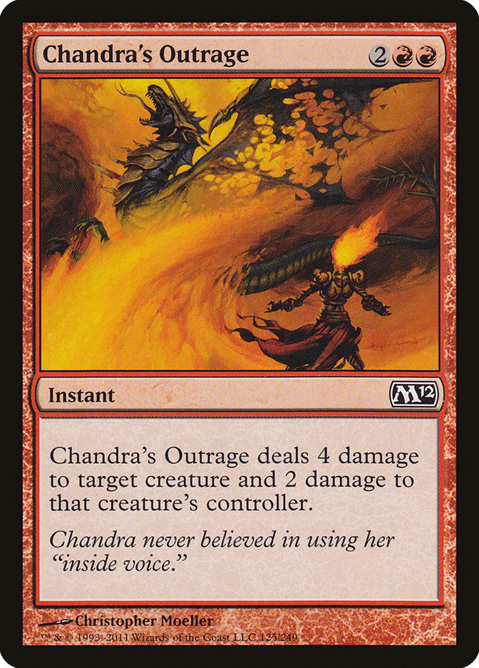 Chandra's Outrage [Magic 2012] | Red Riot Games CA