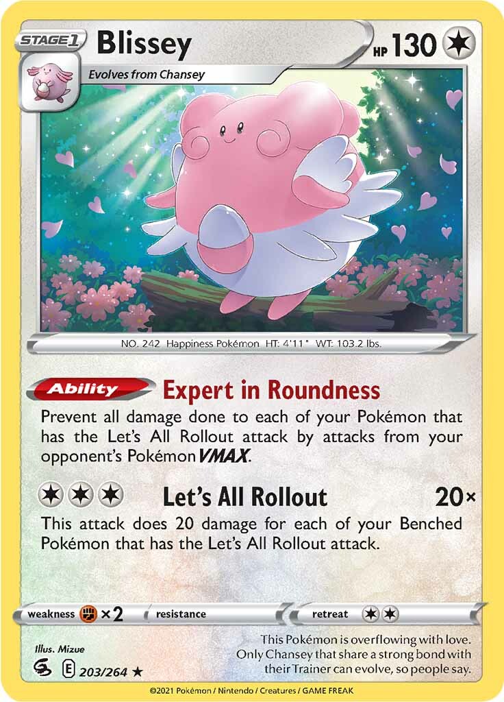 Blissey (203/264) [Sword & Shield: Fusion Strike] | Red Riot Games CA