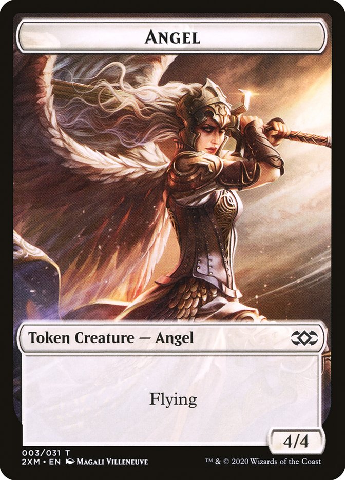 Angel Token [Double Masters Tokens] | Red Riot Games CA