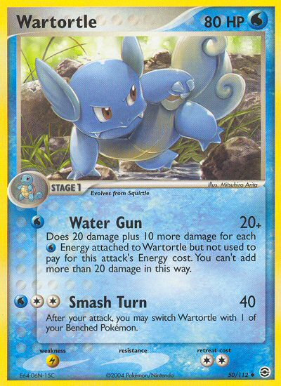 Wartortle (50/112) [EX: FireRed & LeafGreen] | Red Riot Games CA