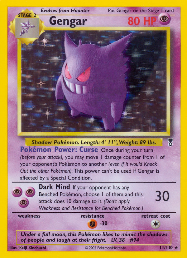 Gengar (11/110) [Legendary Collection] | Red Riot Games CA