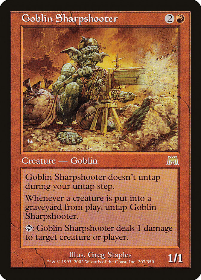 Goblin Sharpshooter [Onslaught] | Red Riot Games CA