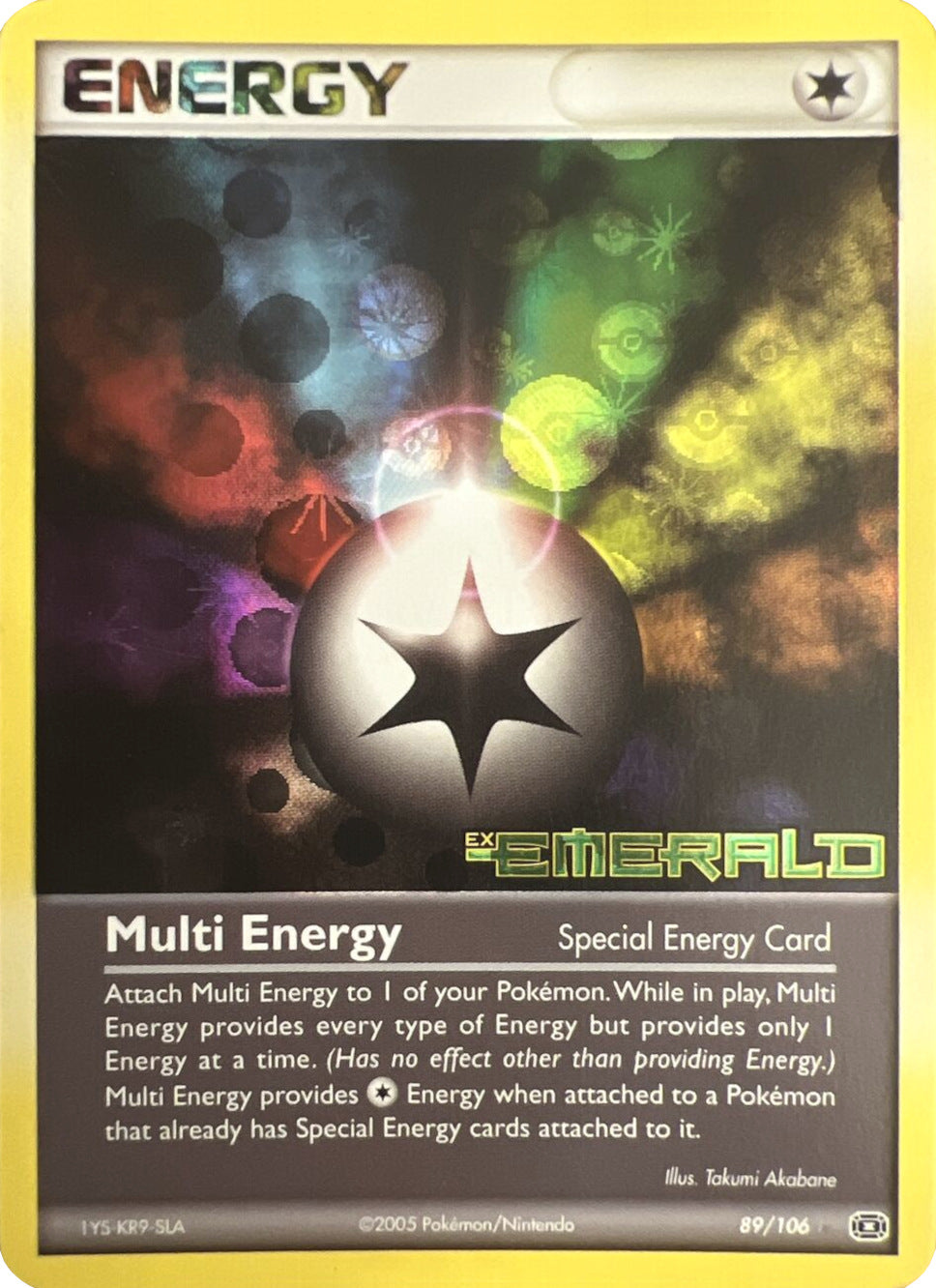Multi Energy (89/106) (Stamped) [EX: Emerald] | Red Riot Games CA